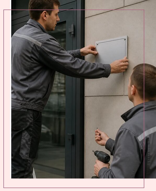 Изготовление табличек график работы для компаний в Шахтах